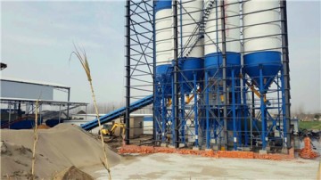 水泥廠攪拌樓鋼結(jié)構(gòu)工程